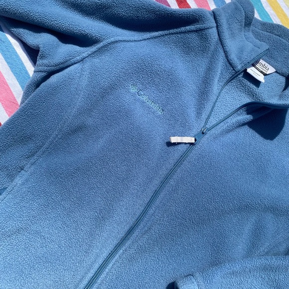 columbia zip up fleece - Picture 4 of 5